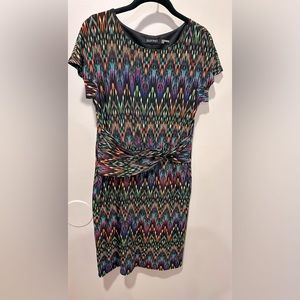 Multicolored Ellen Tracy Sheath Dress